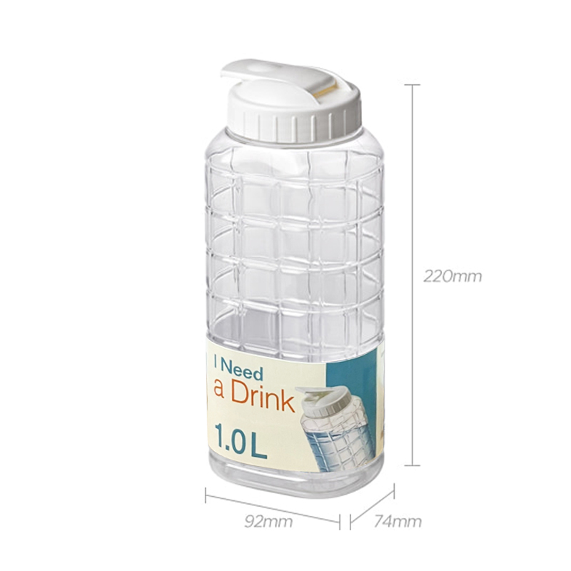 Bình Nước 1.0L - Nắp Màu Trắng - LocknLock - HAP811WHT, , large image number 1